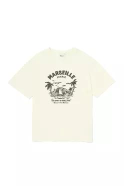TROPICAL T-SHIRT IVORY