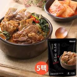 집밥장인 참이맛 40년전통 감자탕 블랙 1.2kg x 5개
