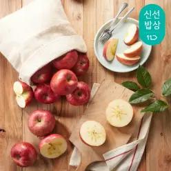 상큼한 홍로햇사과 아삭아삭 4kg(25~30과)가정용/꼬마크기/상처과/상큼한 맛 아삭아삭 식감