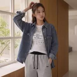 [피핀] 루즈핏 청남방 #DF901216SH