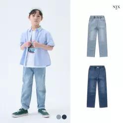 [NIXKIDS]유니) 저온스 M톤/L톤 워싱 풀밴딩 스트레이트 (FKAMCDS720P)