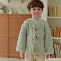 뽀글이 더플코트