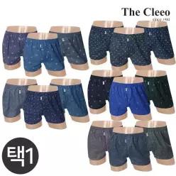 (30%즉시할인) 더끌리오 박서 택1 (3매입) 남자팬티 남성속옷 빅사이즈 CMT