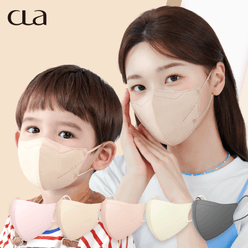 [100매+캡슐세제] CLA 클라 KF94/MB필터 컬러 마스크