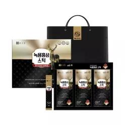 종근당 6년근 녹용홍삼 스틱 애니타임 선물세트 30포 1박스