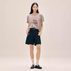나이스클랍 밴딩 숏데님 팬츠 N252PWN530
