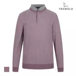 [TREMOLO] 솔리드 레이어드 니트_TRNBP3SC401