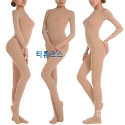 전신레깅스 전신스타킹 살색 전신 타이즈 보정 속옷 티류으스