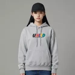 COLOR LOGO HOOD (U26DTHD05W)