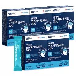 [75일분]코오롱제약 브레인 포스파티딜세린 300 15포 5개 뇌영양제 포스파티딜세린분말