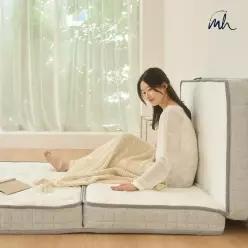 몽스홈 국내생산 3단 접이식 13cm 본넬 스프링 매트리스