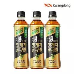 [본사직영] 광동 더 진한 헛개차 골드라벨 500m x 24pet