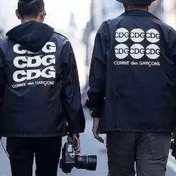 꼼데가르송 CDG 코치자켓 바람막이 cdg로고 써클로고 남녀공용