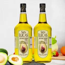 San-Lucas 아보카도 오일 1L x 2병 엑스트라버진 멕시코산 냉압착 HASS 아보카드 아보카도유 식용유