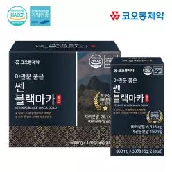 [코오롱제약] 야관문 품은 쎈 블랙마카 골드 (500mgX120정) 1박스 4개월분