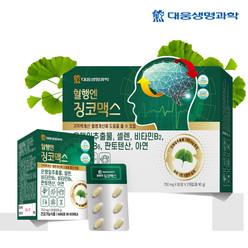 대웅생명과학 혈행엔 징코맥스 은행잎 추출물 120정 1개