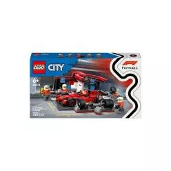 레고 시티 60443 F1 Ferrari 피트 스탑과 크루
