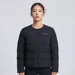 디스커버리 여성 픽토르U 구스다운 경량패딩 블랙 DWDJ8P056 DWDJ8P056BKS