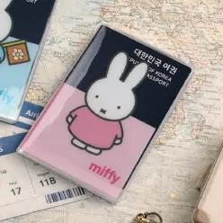 [라일리] Rly 투명여권케이스 캐릭터 여행용여권지갑