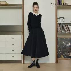 스튜디오디페 26FW 레이어드 니트 원피스 2종[런칭 가격 89,900원]