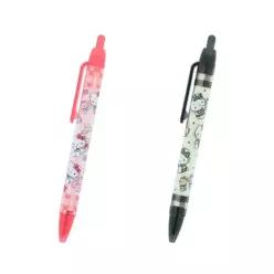 산리오 헬로키티 볼펜 0.7mm 캐릭터 필기구 사무용 학용품 체크 디자인