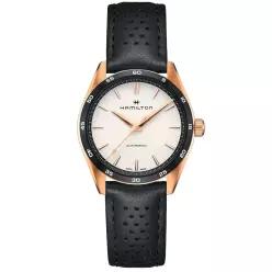 Hamilton 해밀턴 재즈마스터 퍼포머 38mm 오토 화이트 다이얼 남성용 시계 H36225770 612209