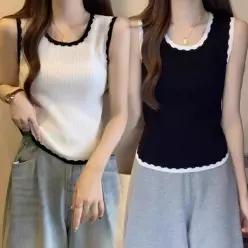 [라일리여성의류] Rly 긴팔 티셔츠 여성 이너 스퀘어넥 상의 신축성