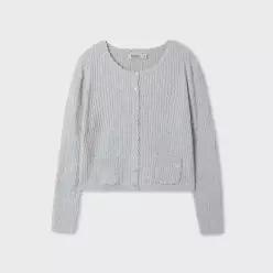후아유 HighGauge Cotton Cable Scallop Cardigan WHCKF2491F