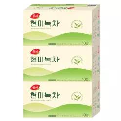 동서식품 현미녹차 인증 상품 동서 100Tx3
