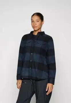 FJALL RAVEN 플라레벤 캐나다 셔츠 W - 네이비/블랙 7047343