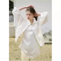 올리브데올리브 볼륨 포켓 하이넥 윈드 브레이커 OW6MM442 1215831
