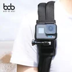 고프로 호환 백팩홀더 bob 액션캠 찍찍이 마운트거치 DW3E2152