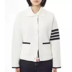 THOM BROWNE 26FW 코튼 피케 스티치 4-바 자켓 FKJ124A Y3019 100 4216385