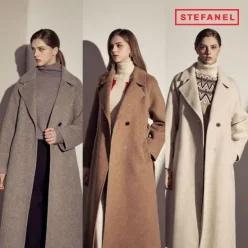 스테파넬 25FW 울알파카 핸드메이드 롱코트