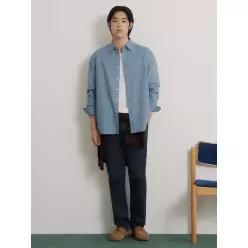 [빈폴] [Essential] 클래식핏 치노 팬츠 네이비 (BC6821E91R)