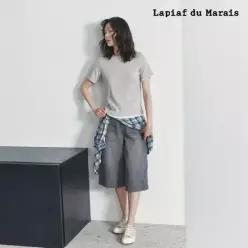 라삐아프 26SS 스티치 포인트 버뮤다 데님 1종