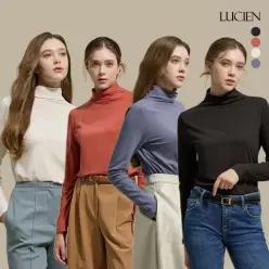 루시앙 모달 코튼 카울넥 티셔츠 4종 택1 3772496