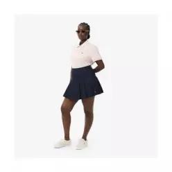 LACOSTE 여성 코튼 개버딘 플리츠 미니스커트 JF8001-55N 166 JF8001-55N166 239764