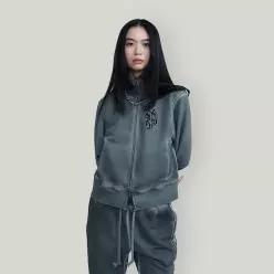 [최초가 119000원]  25FW 시그니처 루나 가먼트 워싱집업
