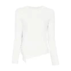 Alexander McQueen 비대칭 탑 833508Q1BDF TP437391095