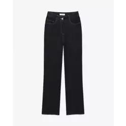 라코스테 여성 26FW 세미와이드 데님라이크 팬츠 HF609E-56N HDE 다크네이비