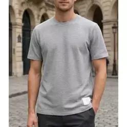 THOM BROWNE 26 클래식 피케 스트라이프 티셔츠 MJS056A 00050 055 4216328