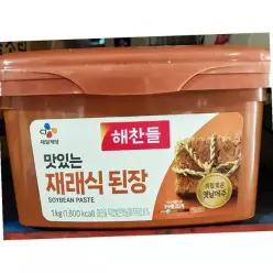 해찬들 재래 된장 1kg 12개 전통된장 된장찌개 된장국재료