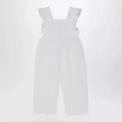 25 S/S 일구포 화이트 린넨 점프수트 WITH 러플 (KIDS ) P25ST098L6006-ACO-010 B0051854593