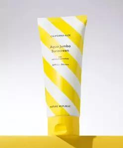 네이처리퍼블릭 NATUREREPUBLIC 캘리포니아 알로에 아쿠아 점보 선로션 SPF50 PA