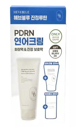 해브블루 진정루틴 PDRN 연어크림100ML+20ML+토너25ML /화잘먹 진정 보호막