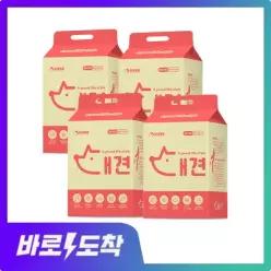 백세개로 [CJ단독 바로드림] 대견패드 하루한장 강아지 배변패드 중형 4팩 120매)