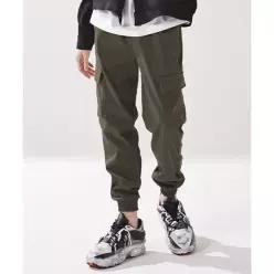 세븐셀라 미니멀 스탠다드 카고조거 슬랙스 Khaki 2451189