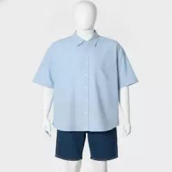 SPAO 스파오 오버핏 반팔 옥스포드 셔츠_SPYWG37C55 630135