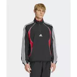매장정품 아디다스 ADIDAS KE2765 팀가이스트 하프 지퍼 스웨트 셔츠 블랙 레드 상의 6476892